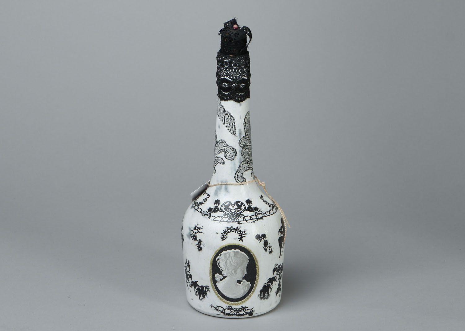 Decorative decoupage bottle Kamel photo 1
