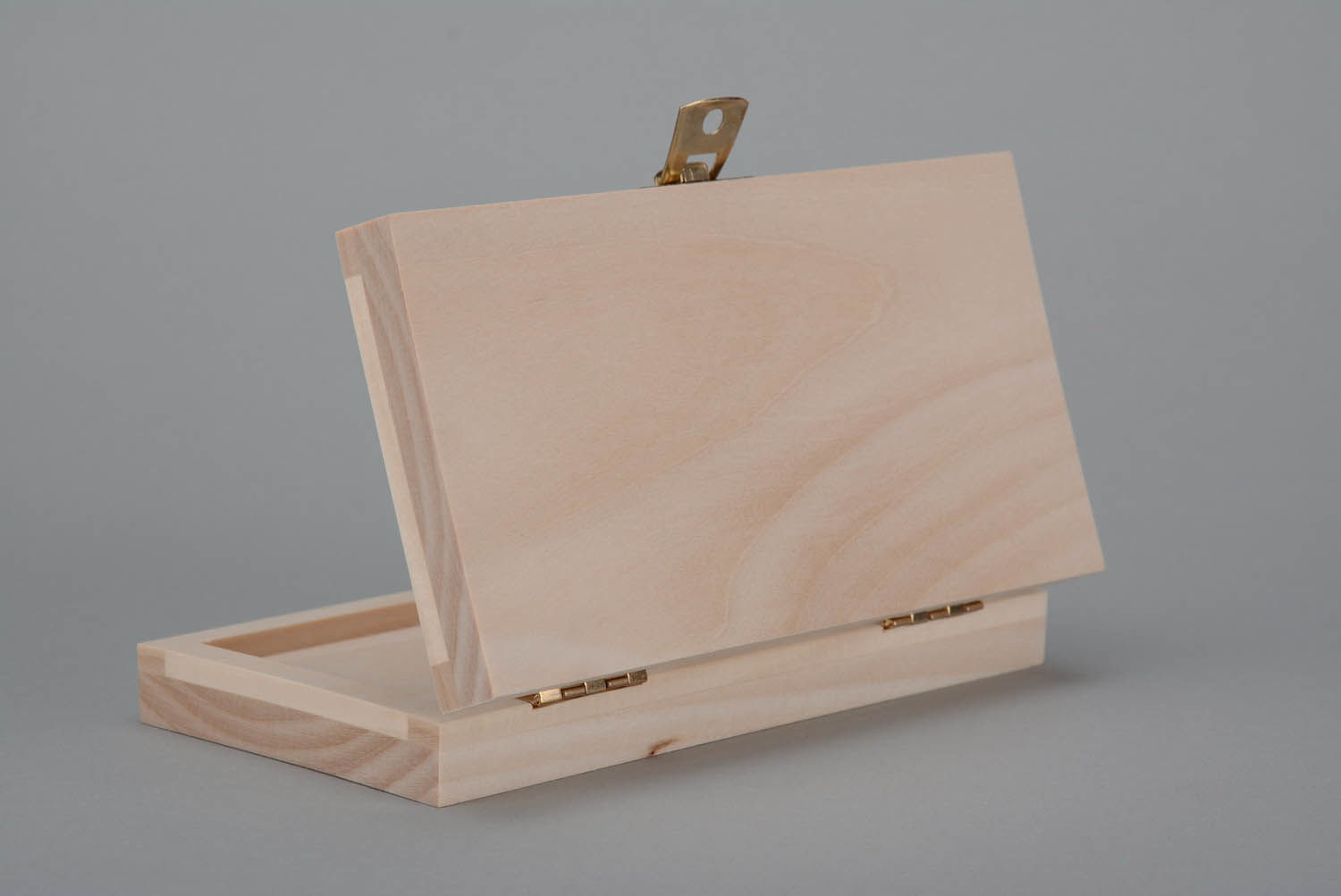 Blank Box Made of Wood photo 3
