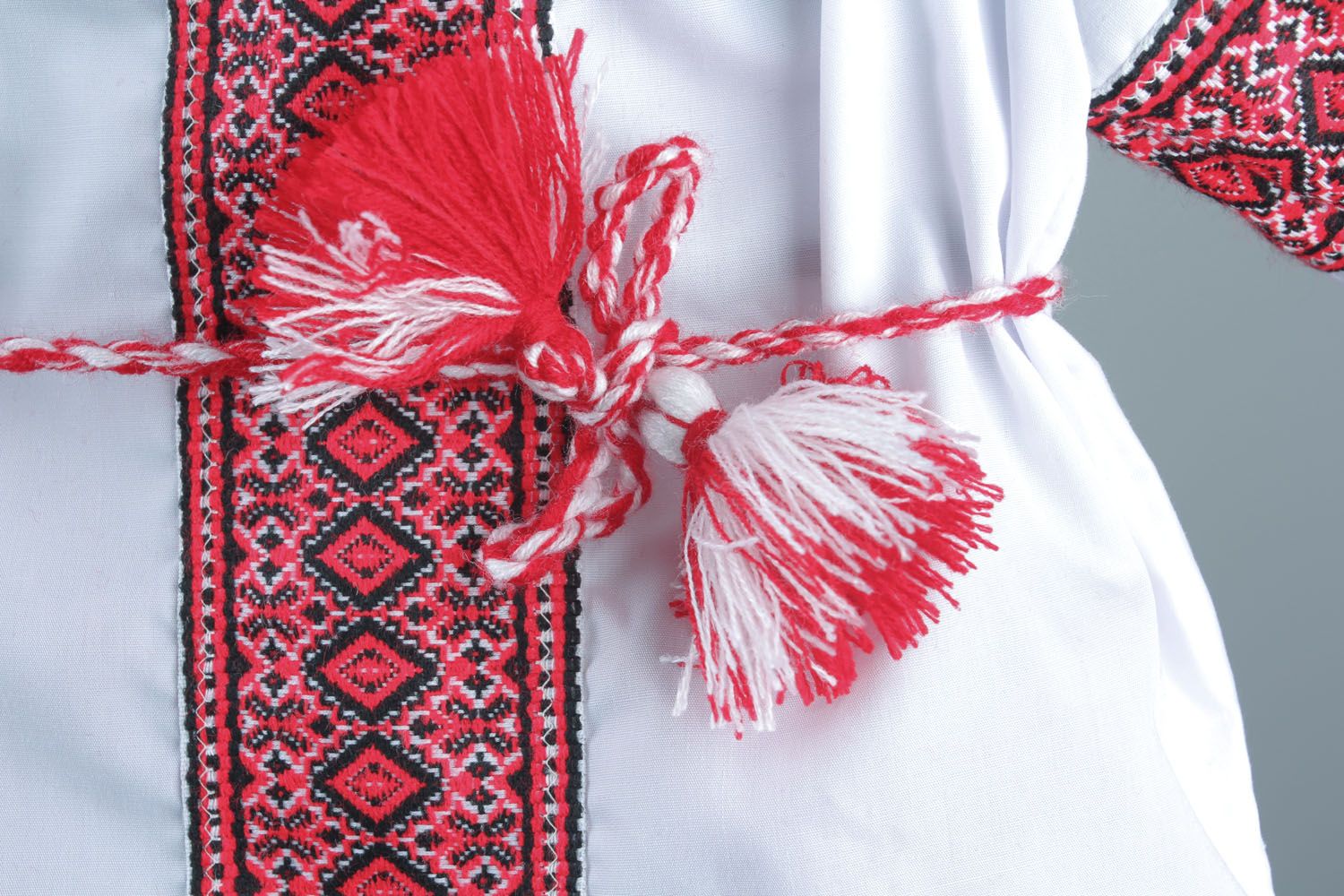 Национальный украинский костюм для девочки фото 1