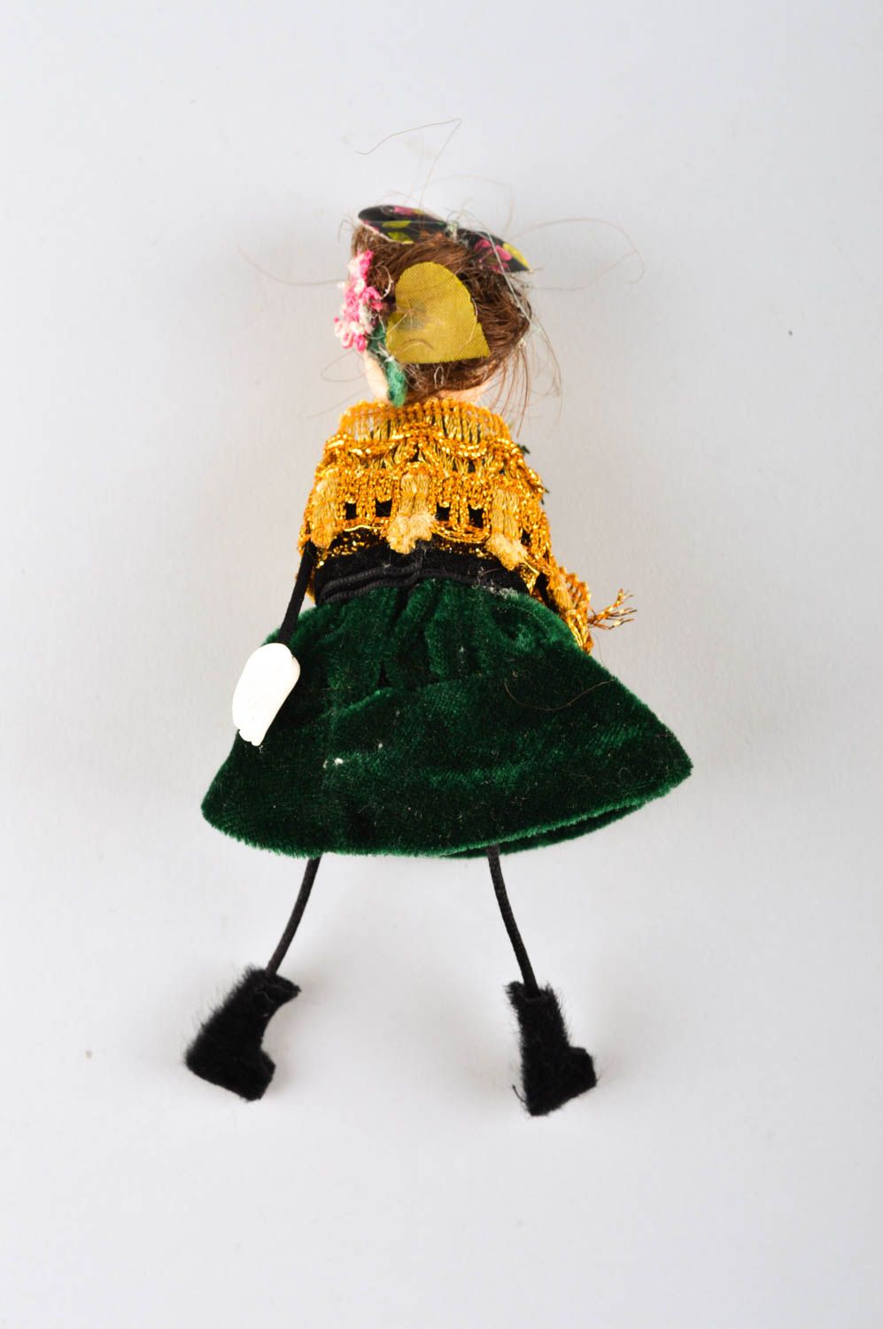 Авторская кукла ручной работы кукла для интерьера нарядная коллекционная кукла фото 5
