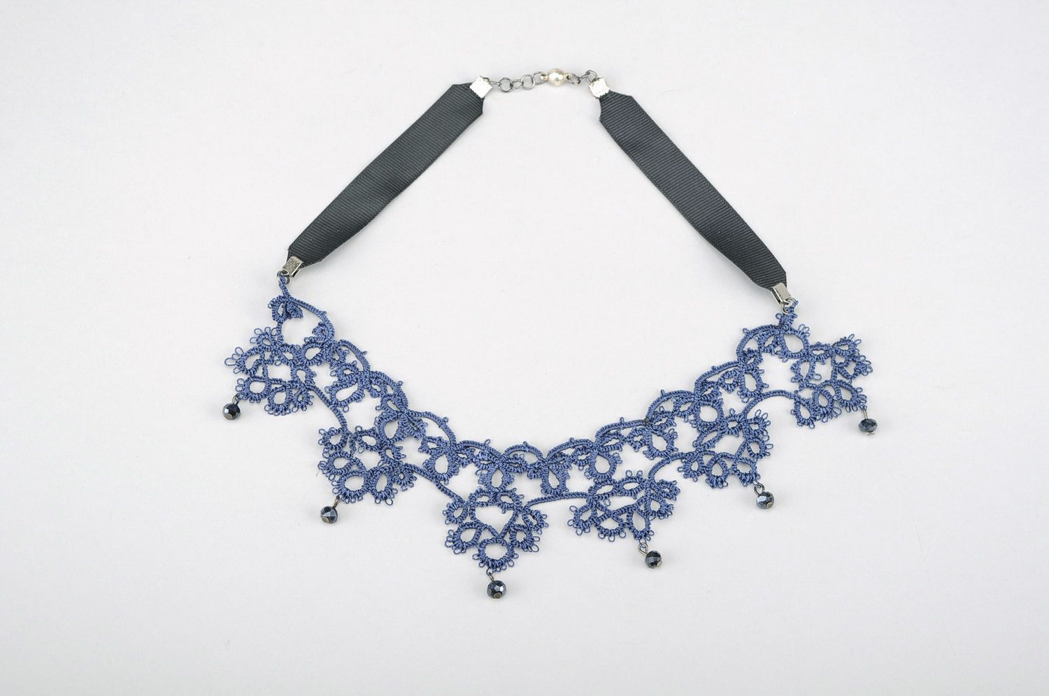 Crocheted necklace photo 1