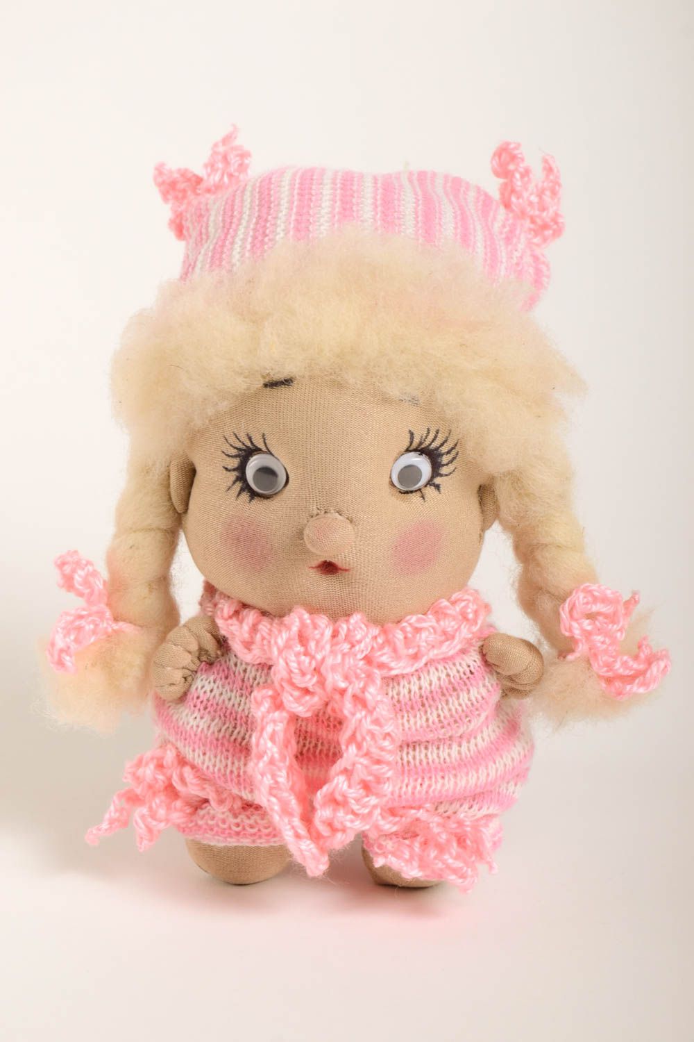 Авторская кукла пупс игрушка ручной работы трогательная дизайнерская кукла фото 2