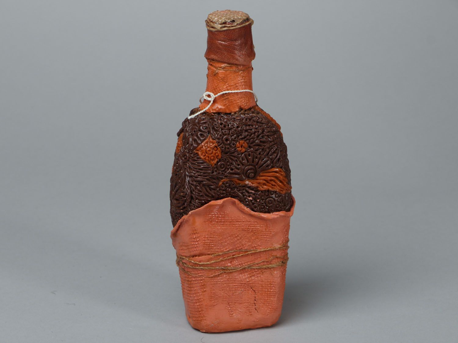Dekorative keramische Flasche foto 2