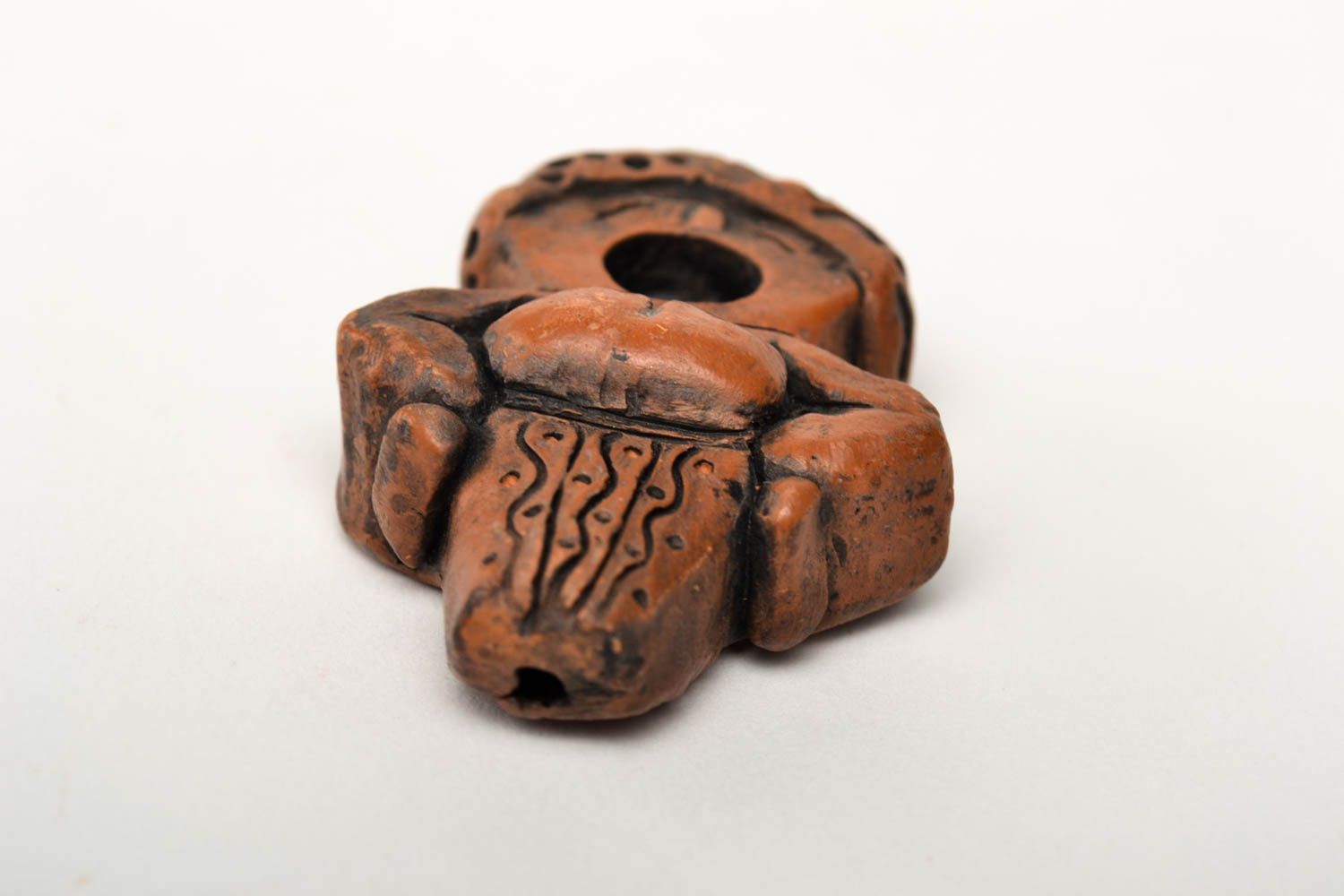 Keramik Handarbeit kleine Pfeife Überraschungsgeschenk für Männer Rauch Pfeife foto 4