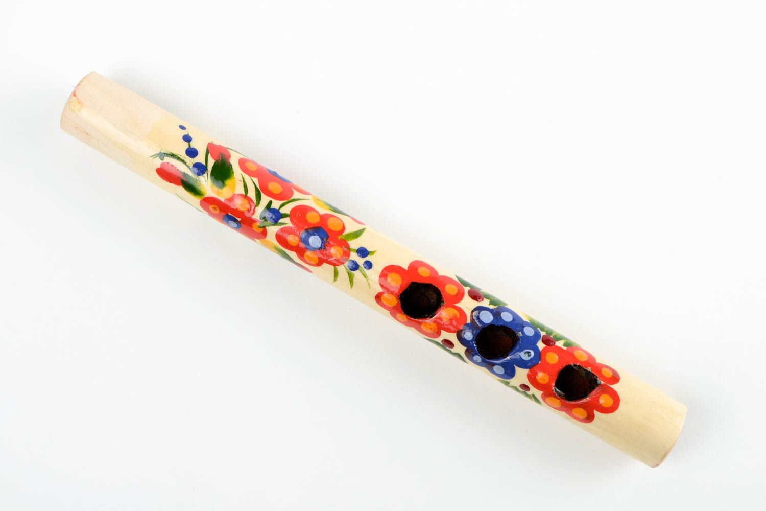 Handmade flute designer penny whistle unusual instrument gift ideas home decor photo 3