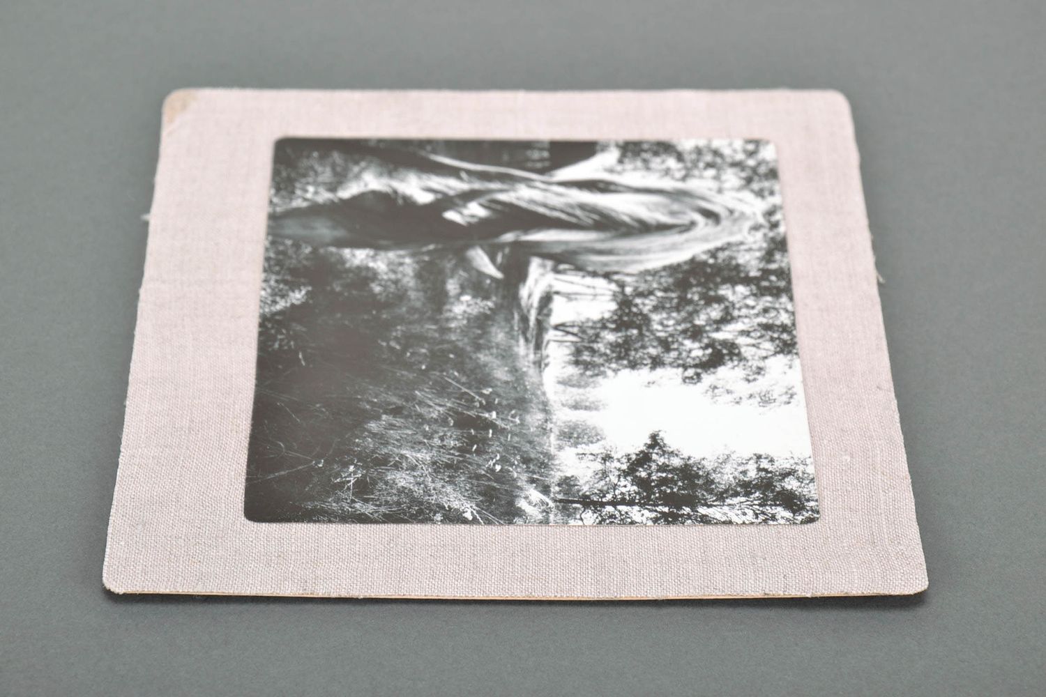 Carte de vœux artisanale avec photo noir et blanc photo 4
