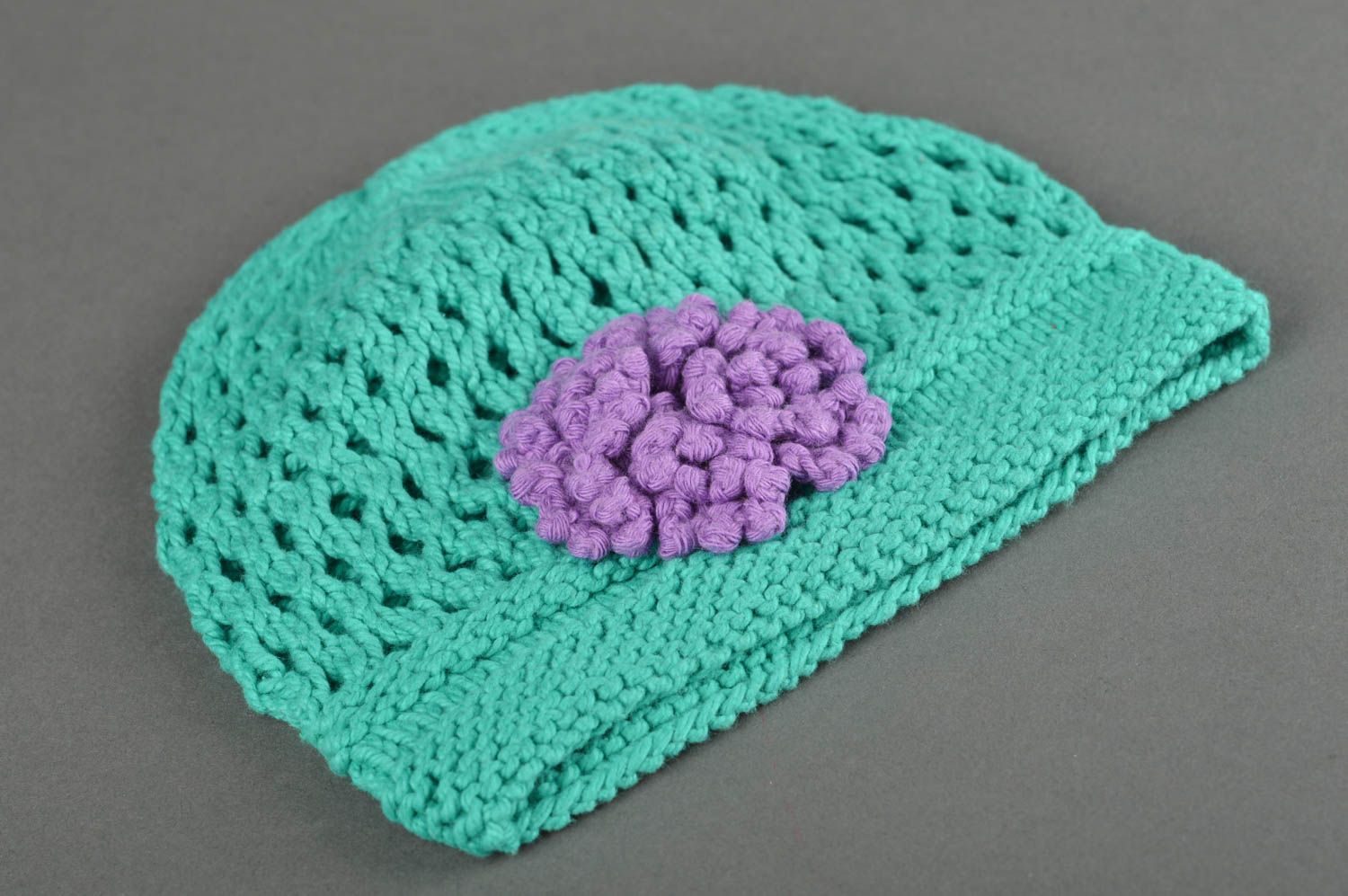 Homemade kids clothing crochet hat baby hats kids accessories gifts for girls photo 5