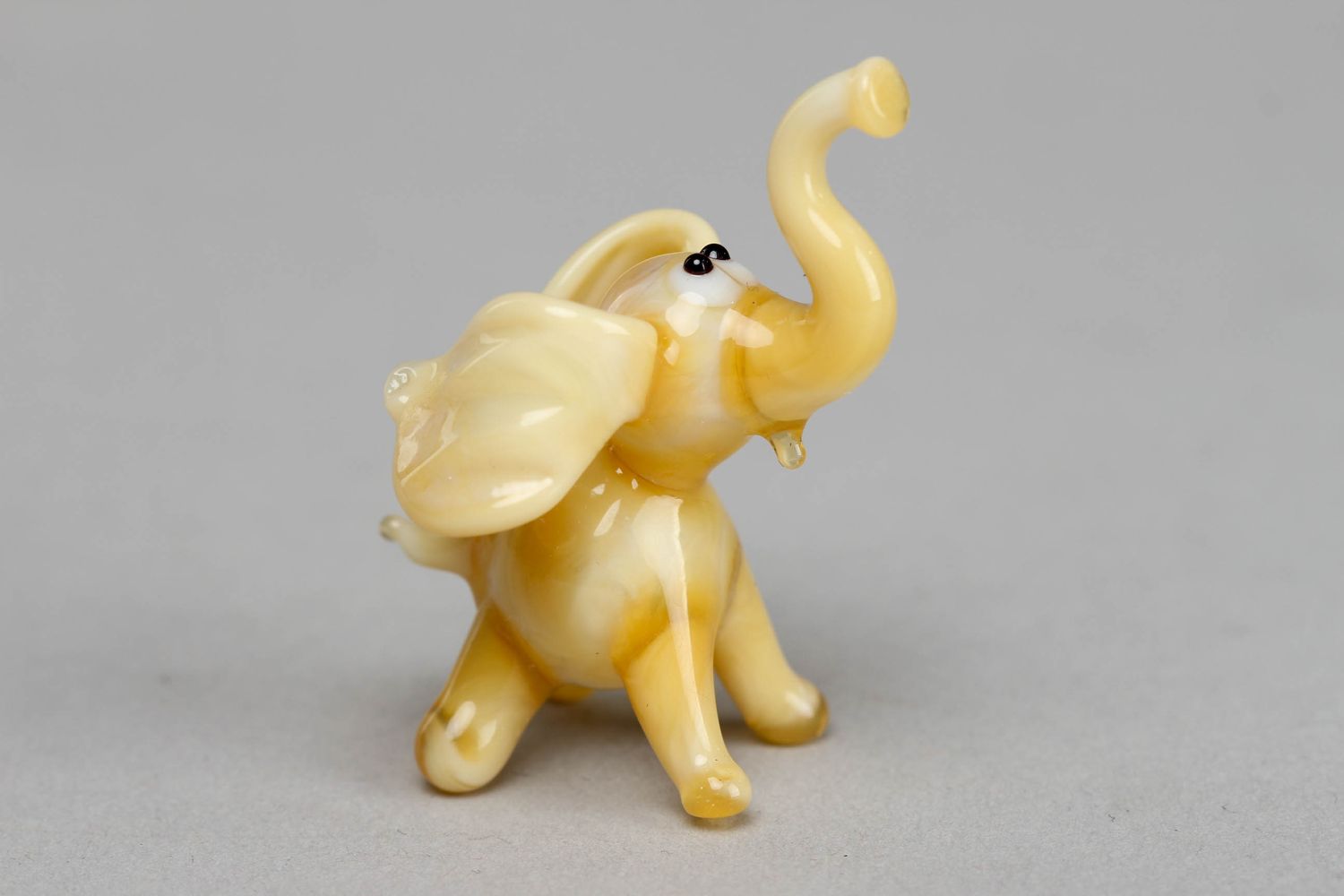 Lampwork Figurine Elefant aus Glas foto 1
