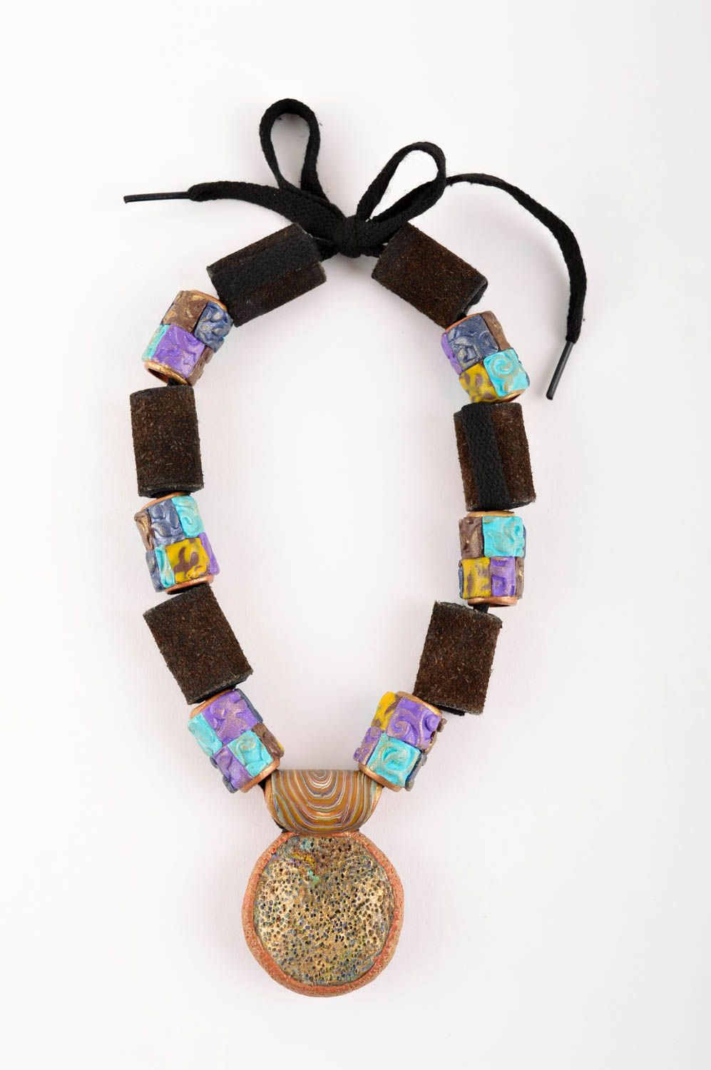 Grelle stilvolle Damen Halskette handmade Halsschmuck für Damen Schmuck Collier foto 4