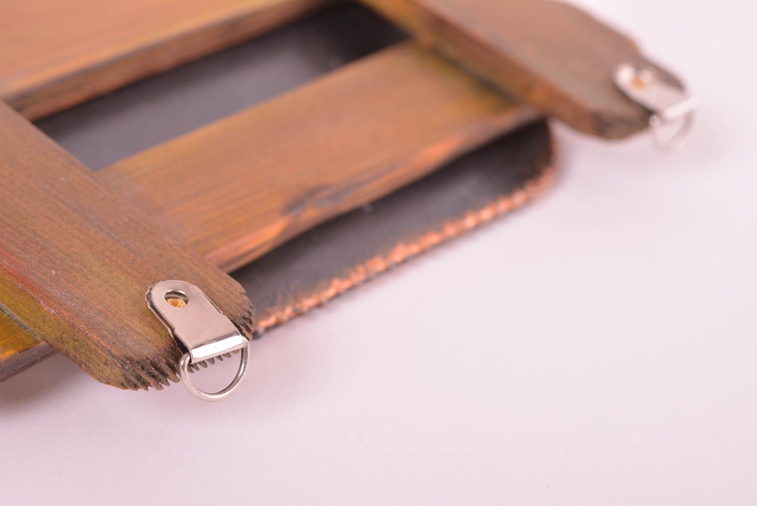 Llavero artesanal de madera colgante para llaves regalo original decoupage foto 5
