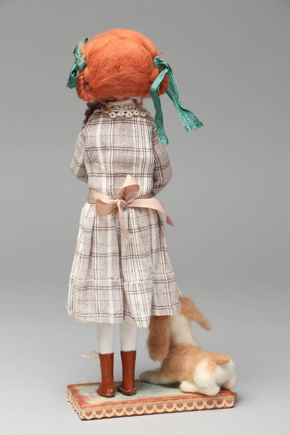 Дизайнерская кукла ручной работы для декора дома Полианна фото 3