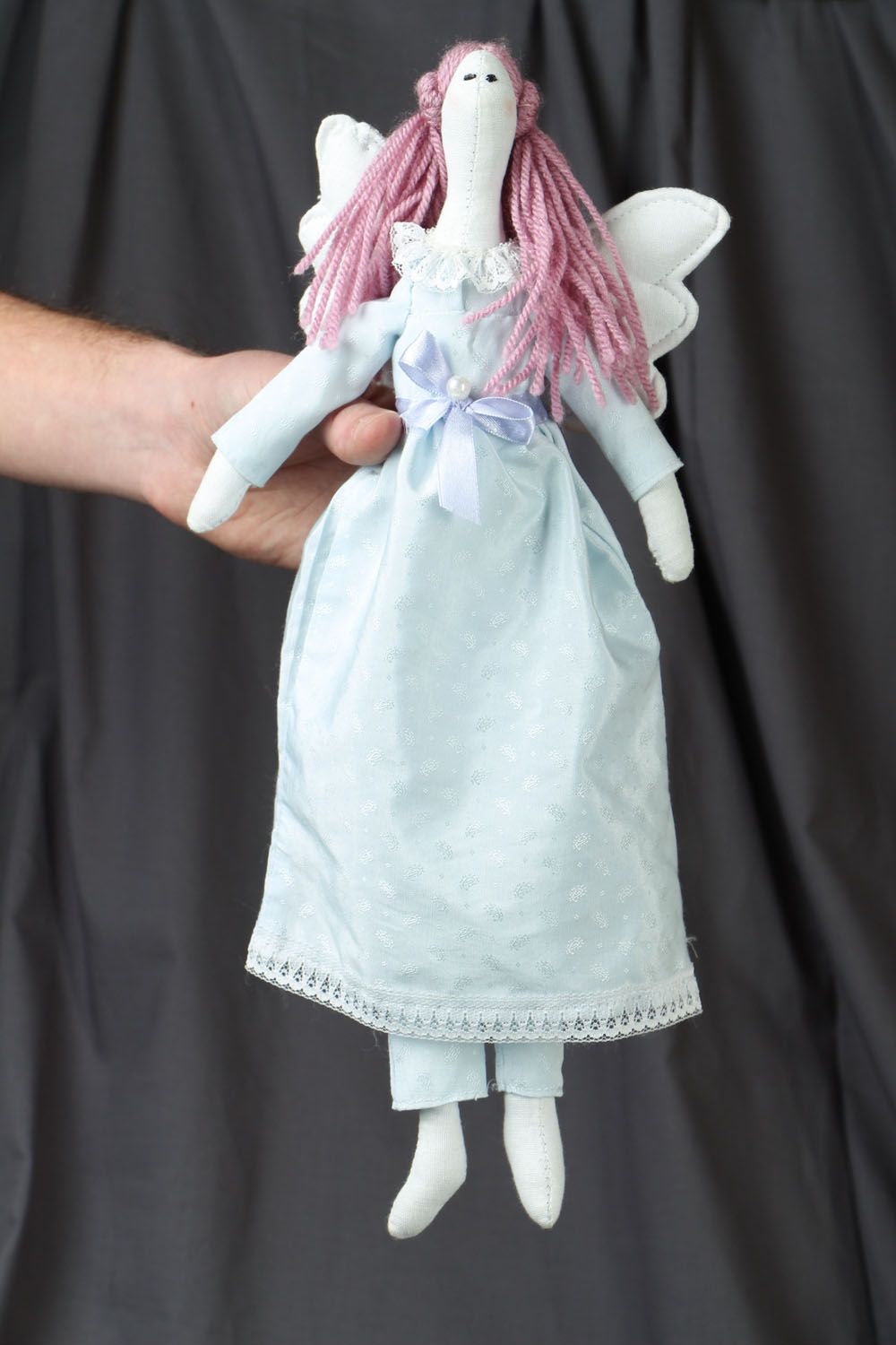 Doudou poupée fait main Ange doux photo 4