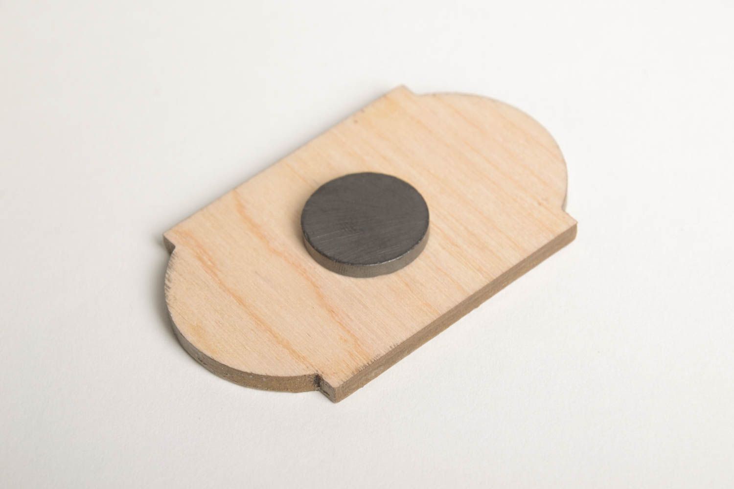 Holz Magnet Handmade Deko Accessoires Kühlschrank Magnet Designer Geschenk grell foto 3