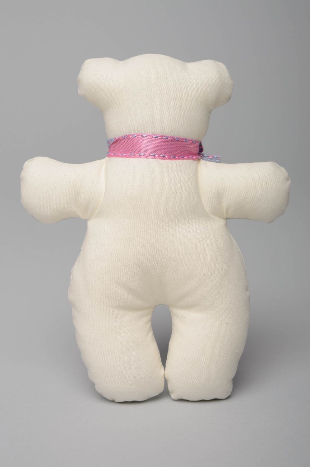 Handmade soft fabric toy Polar Bear photo 5
