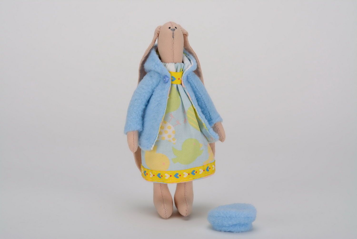 Toy Bunny in a coat photo 4