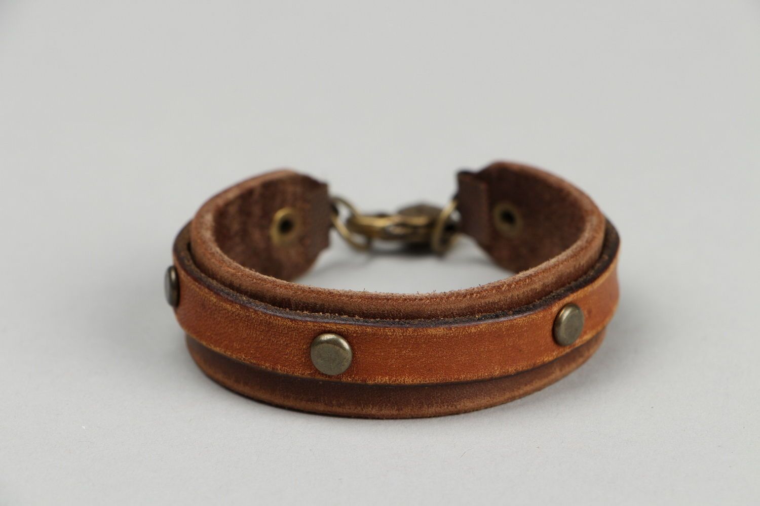 Leather bracelet photo 4