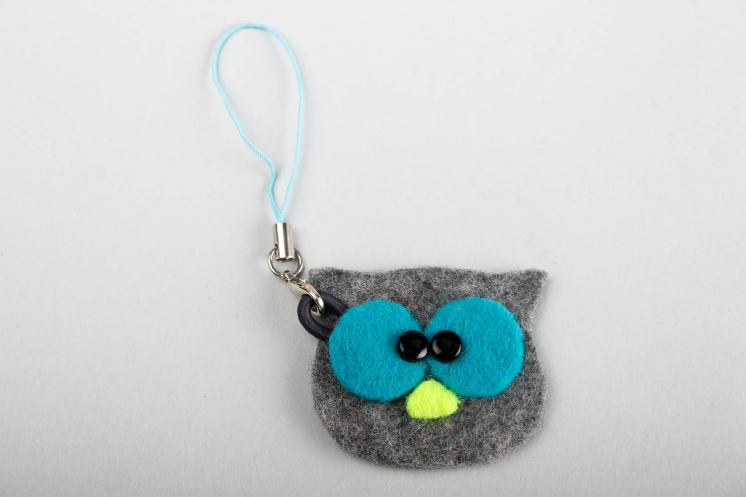 Cute toys handmade woolen keychain felted toy key accessories present for kids photo 5