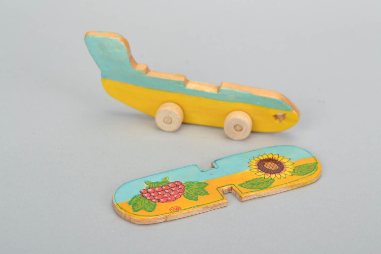 Brinquedo de madeira Avião foto 5