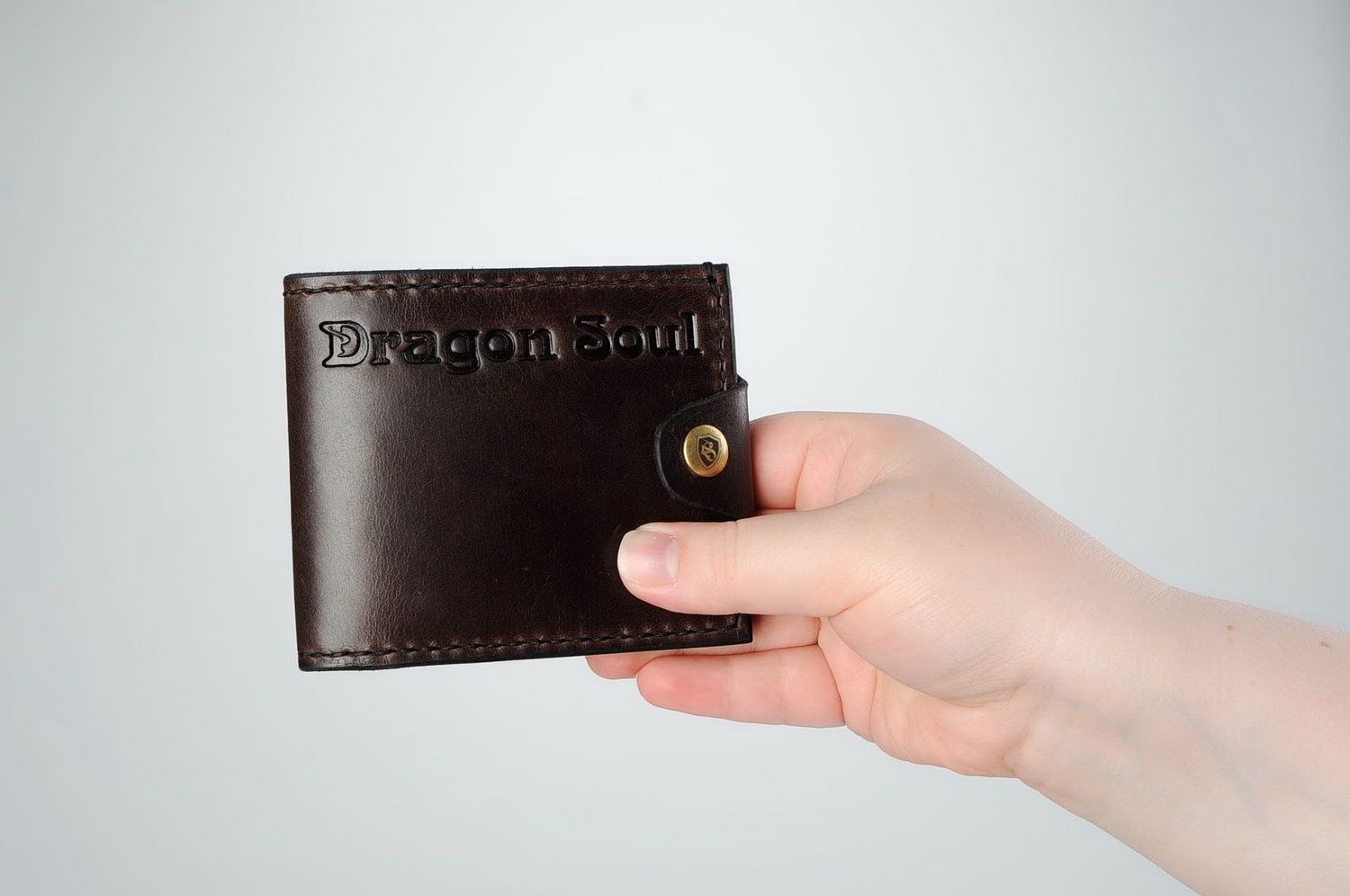 Leather wallet Dragon's soul photo 3