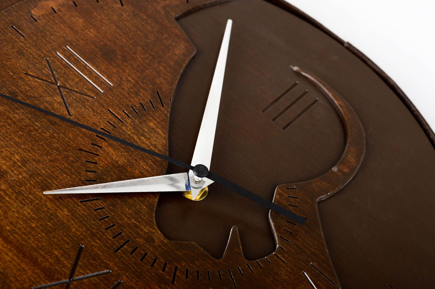 Настенные часы ручной работы необычные часы декор для дома стильный авторский фото 3
