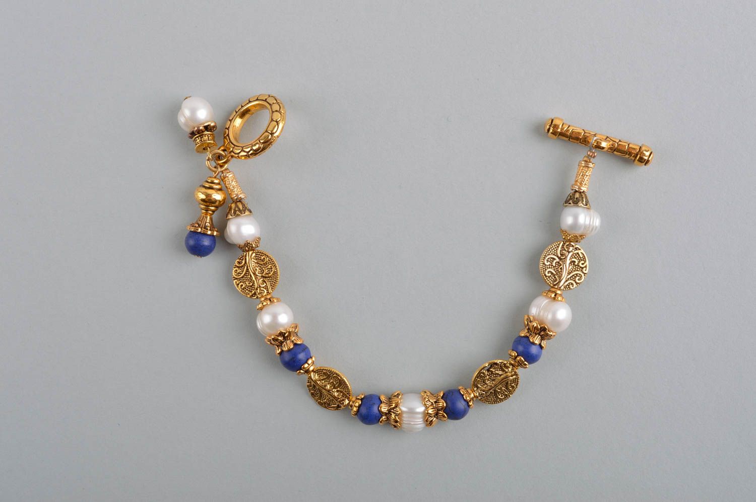 Handmade jewelry set gemstone earrings wrist bracelet bead jewelry stone jewelry photo 5