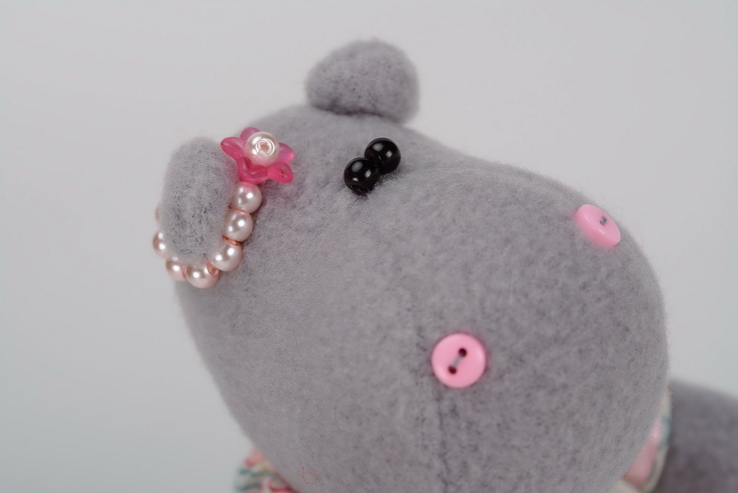 Soft toy Hippopotamus photo 3