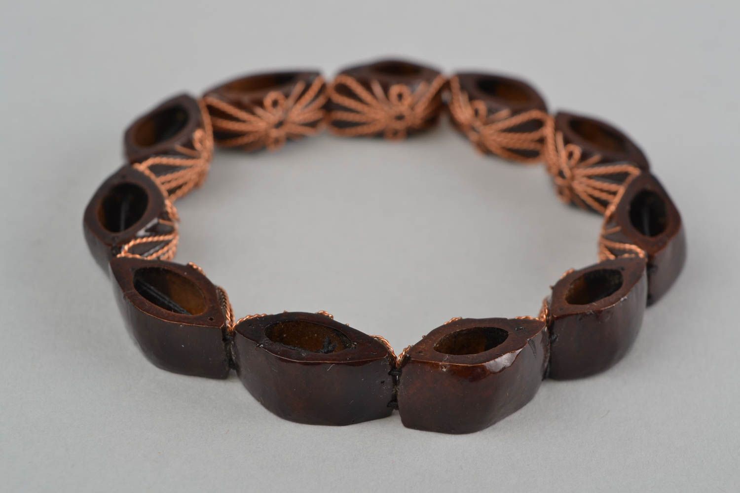 Stylish handmade botanical bracelet homemade jewelry for women gifts for her photo 6
