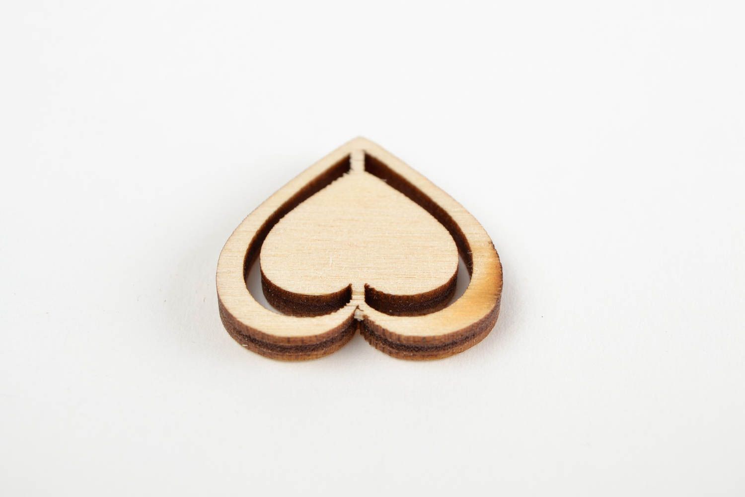 Handmade Holzartikel zum Gestalten Miniatur Figur Herz Holz Rohlinge zum Bemalen foto 5