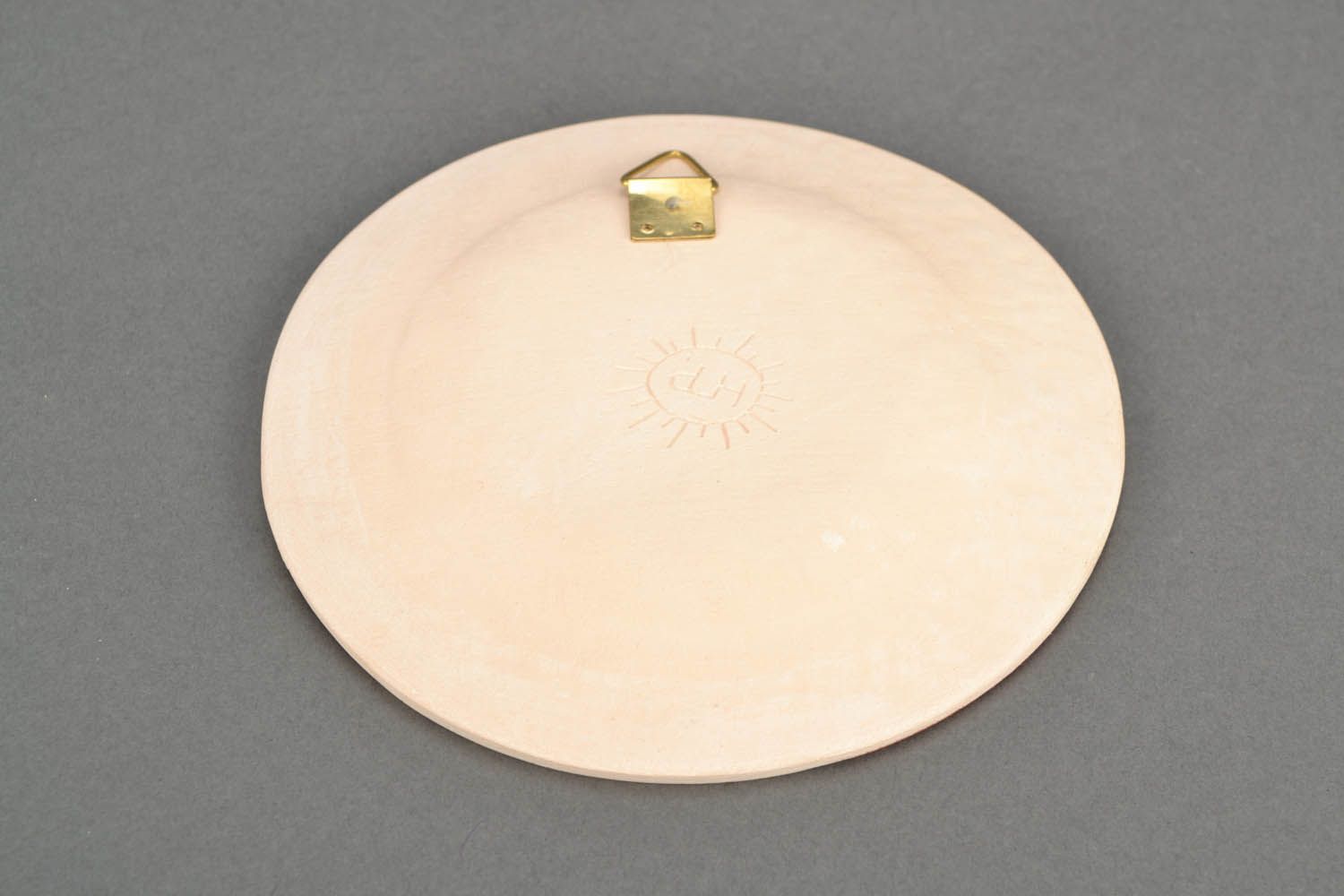 Декоративная керамическая тарелка  фото 4
