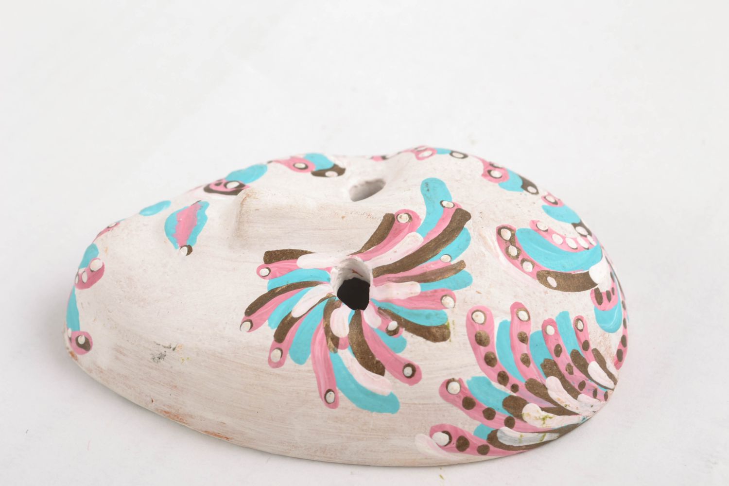 Keramik Kühlschrankmagnet Maske foto 3