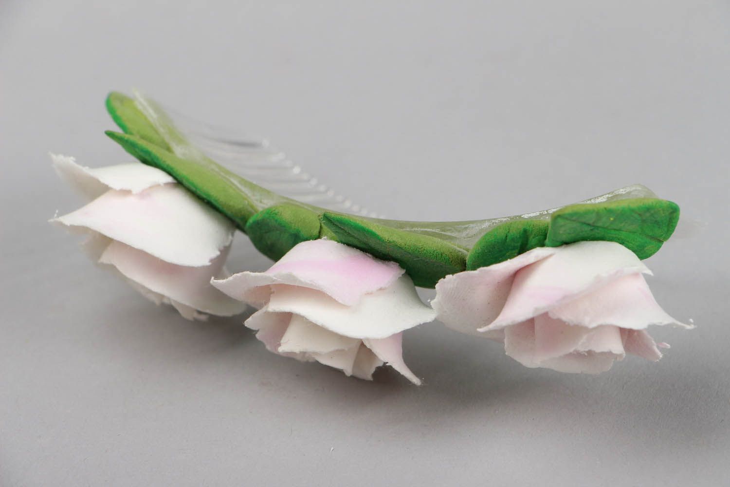 Comb with roses photo 3