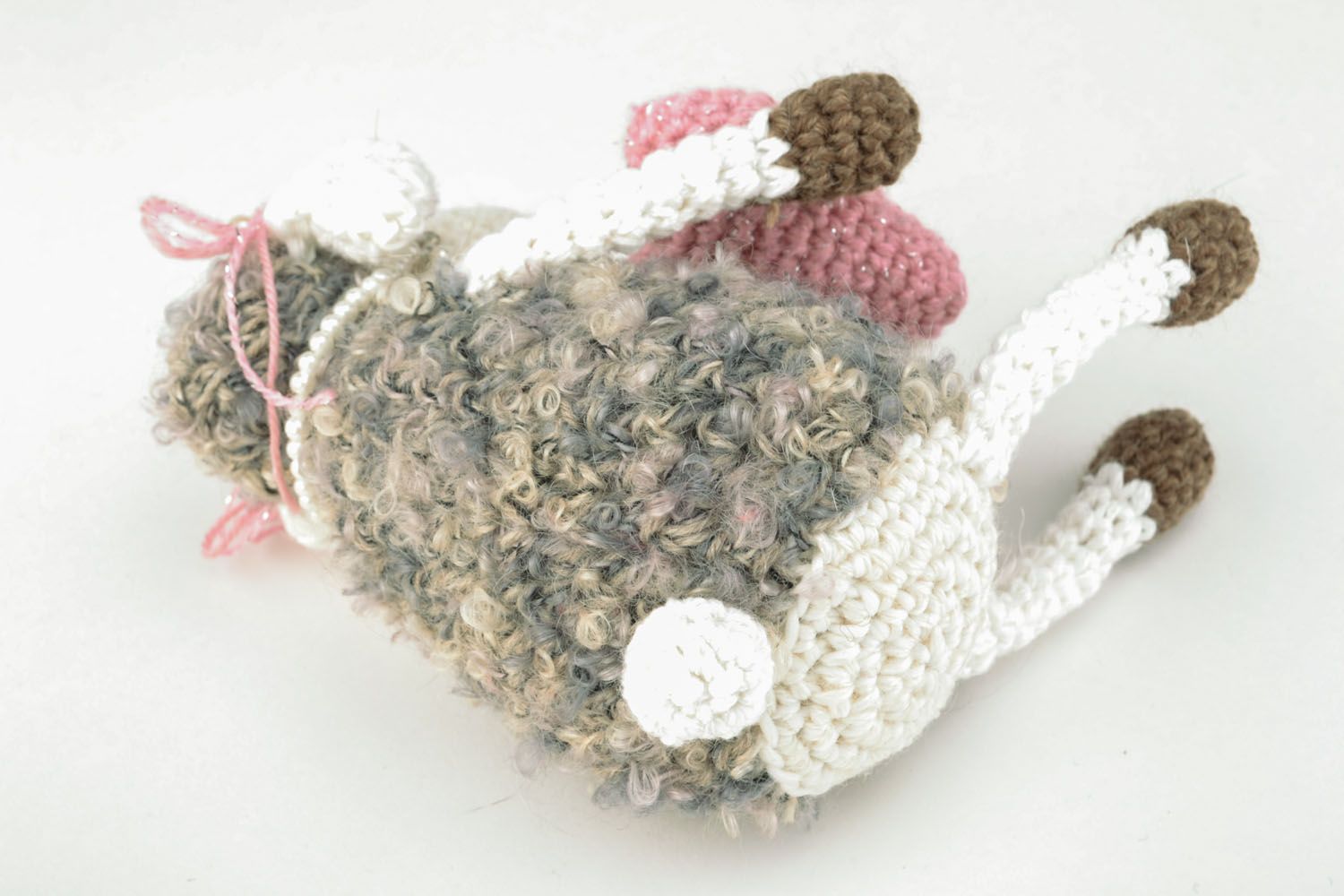 Brinquedo macio tricotado com gancho foto 4