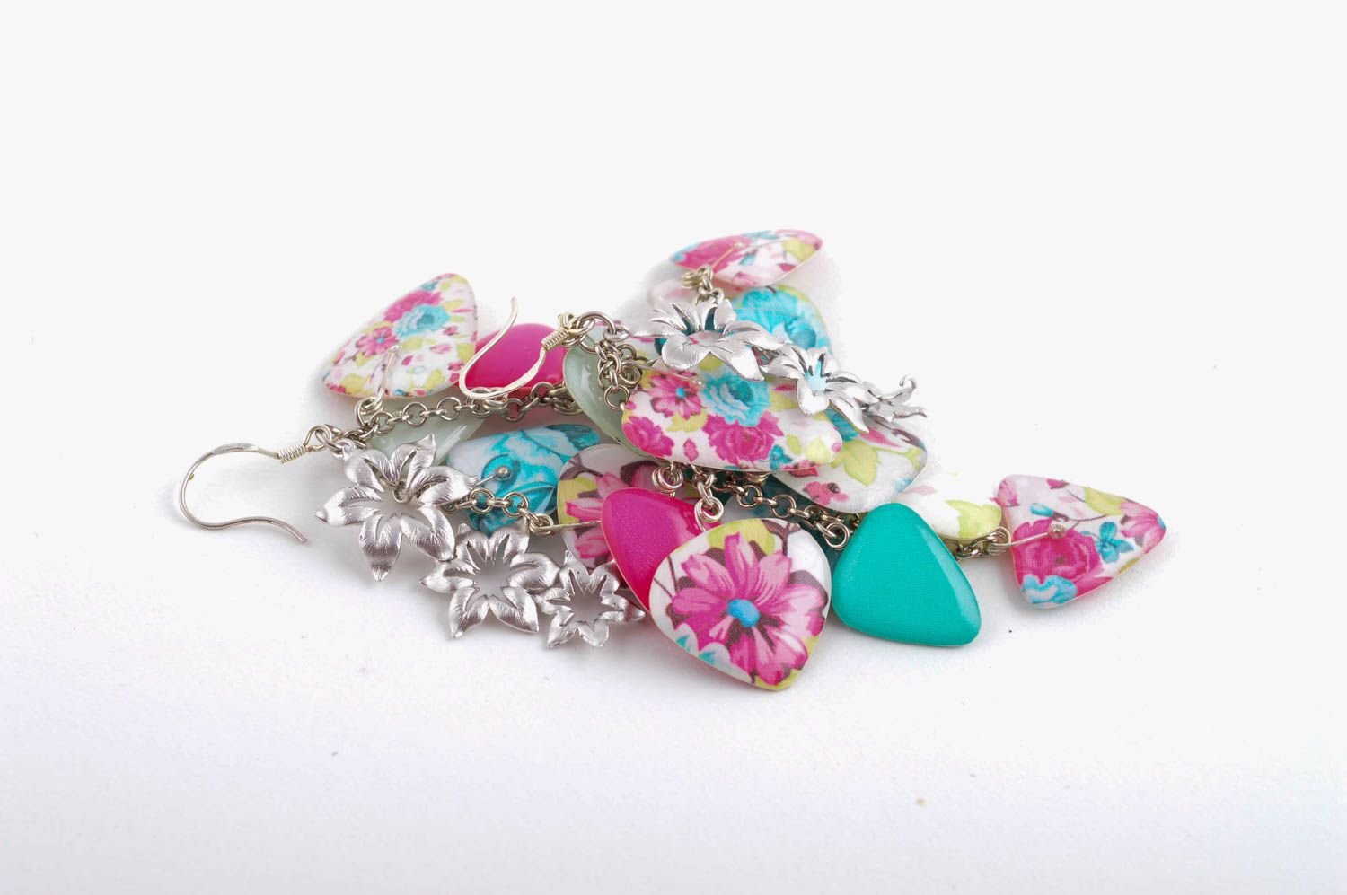Handmade elite cute earrings beautiful designer jewelry elegant earrings photo 3