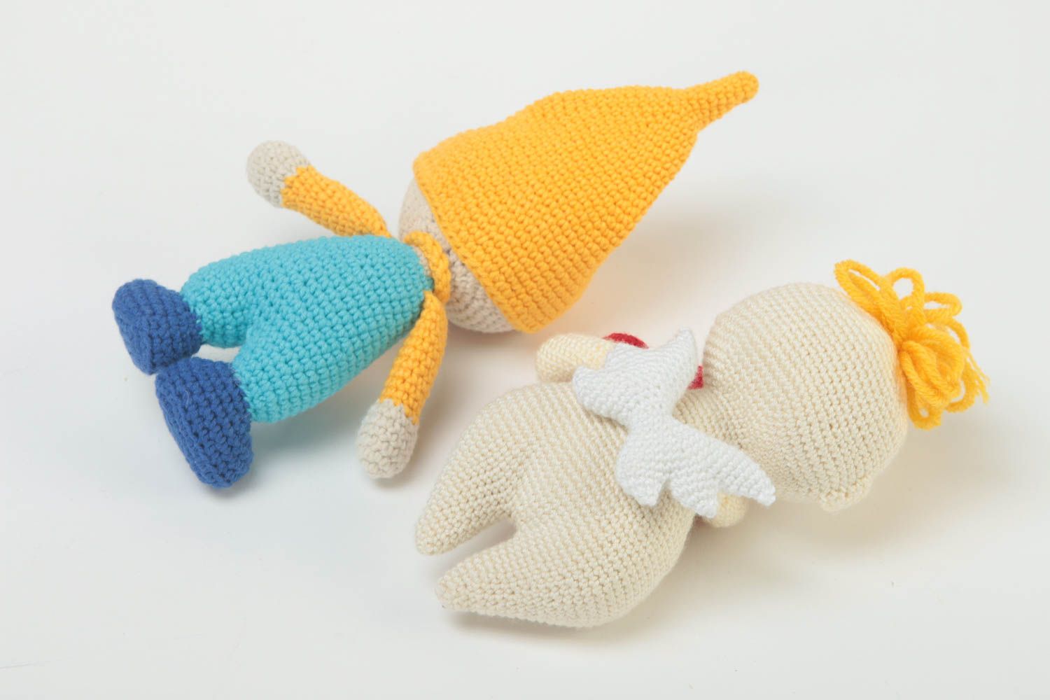 Gehäkelte Kuscheltiere handmade Geschenke für Kinder Kinderzimmer Deko schön foto 3