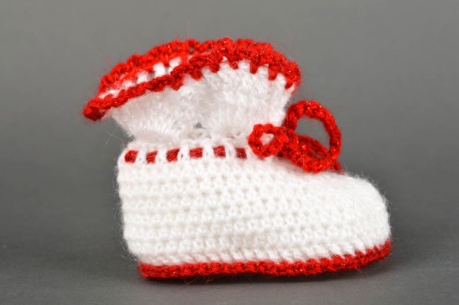 Handmade crochet baby booties crochet ideas baby accessories gifts for kids photo 3