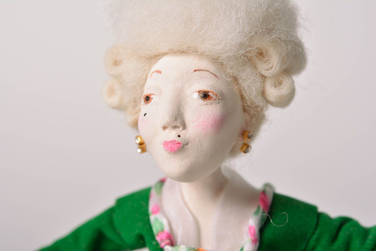 Авторская кукла игрушка ручной работы интерьерная кукла придворная дама фото 2