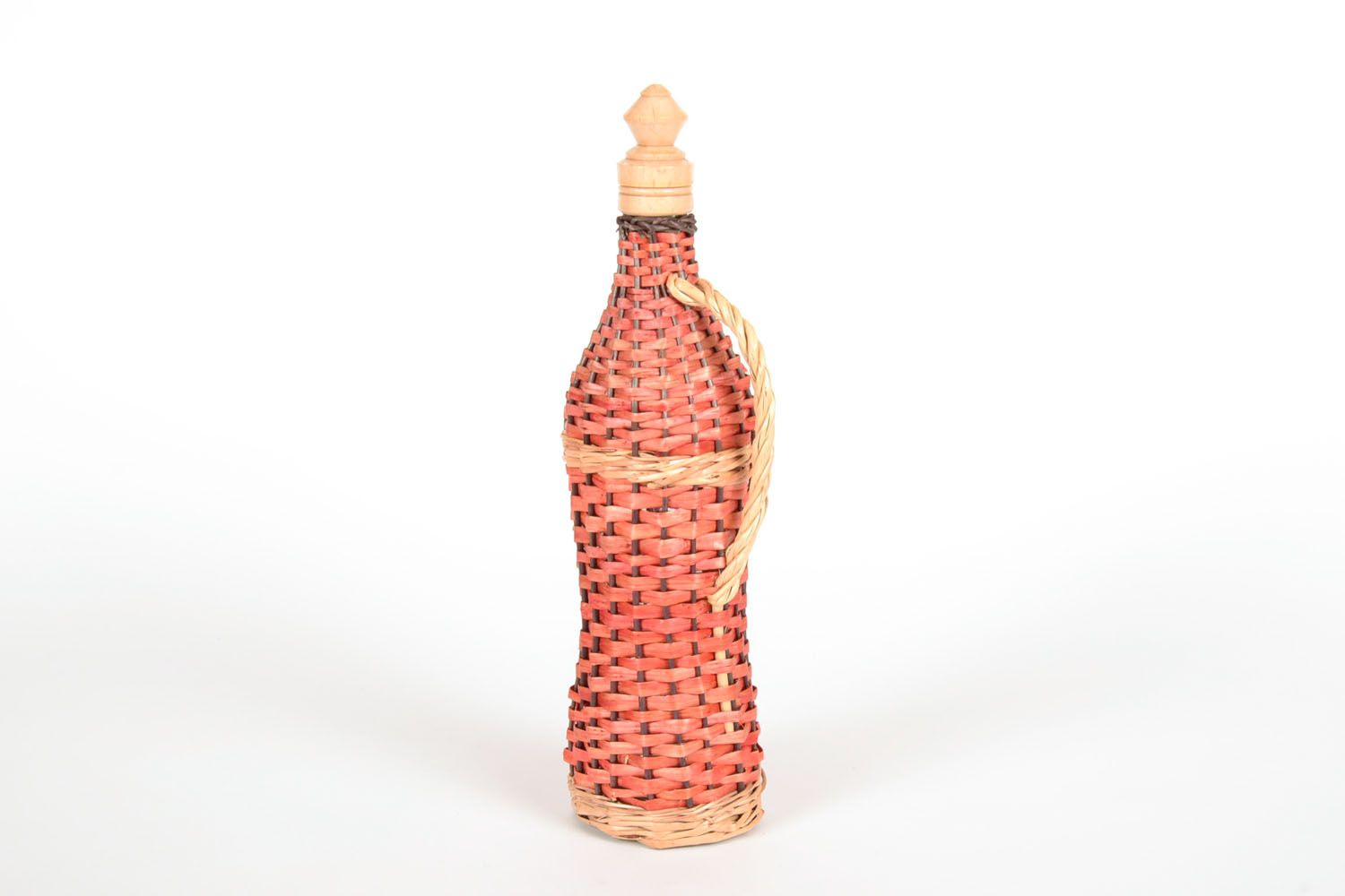 Botella decorativa con corcho foto 4