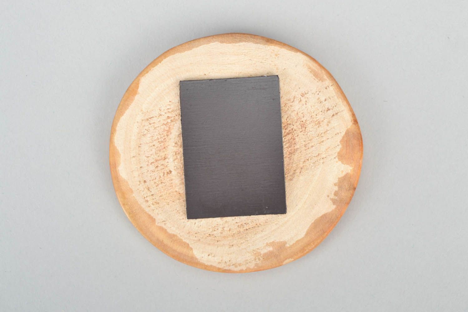 Handmade Magnet auf Kühlschrank aus Holz foto 4
