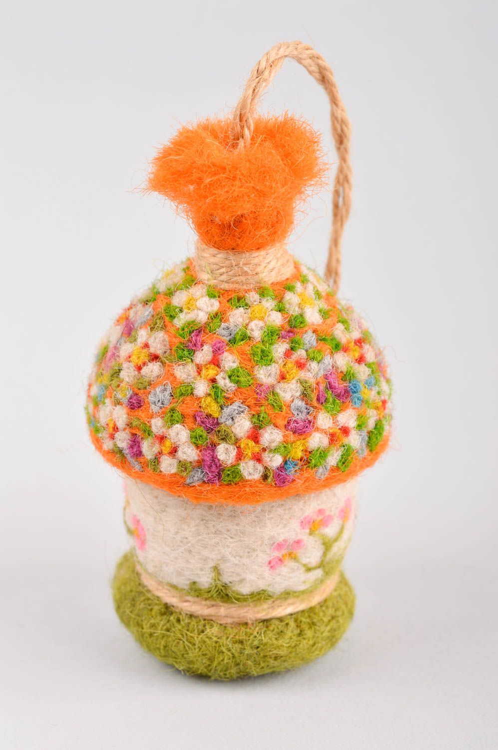 Juguete artesanal decorativo peluche para niños de lana regalo original  foto 3