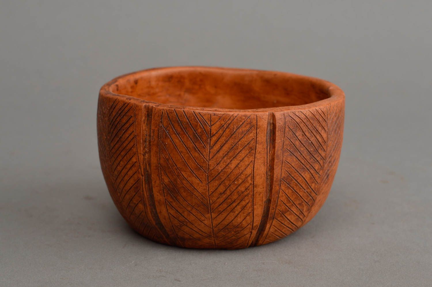 3 handmade ceramic small penaut bowl 0,42 lb photo 2