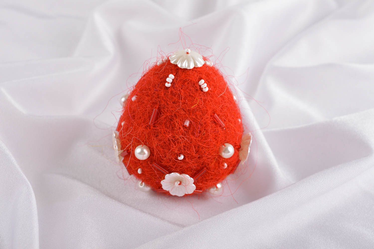 Decoración de interior huevo decorado hecho a mano regalo original para mujer foto 1