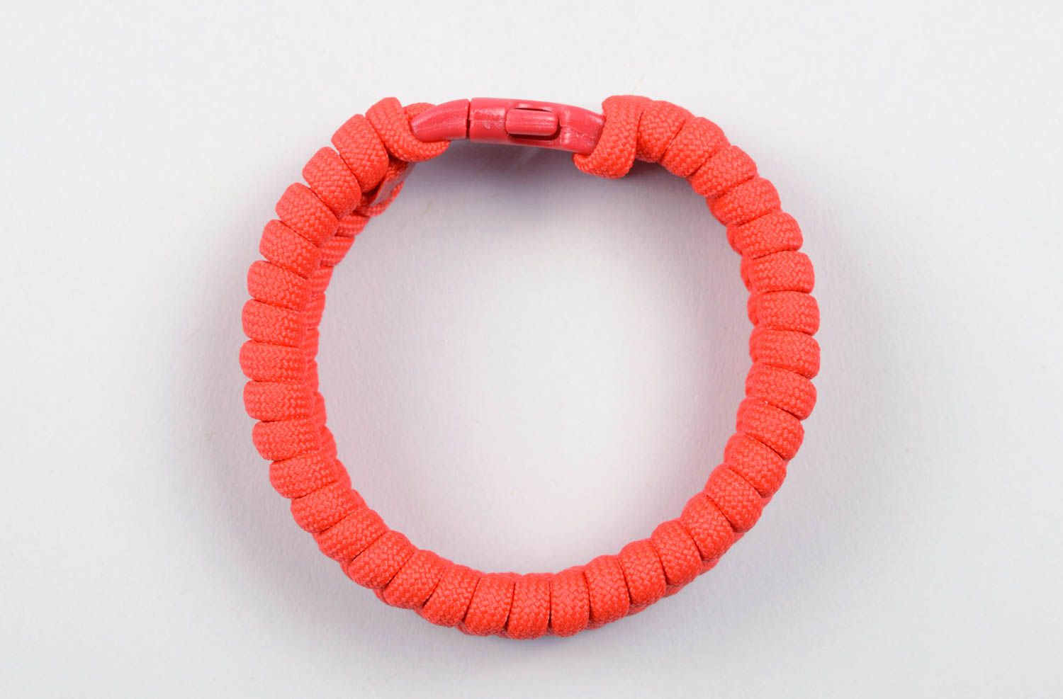 Handmade bracelet for men designer paracord bracelet stylish unusual accessory photo 4