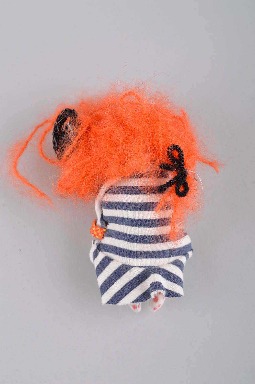 Handmade Deko kleine Puppe Haus Dekoration Designer Geschenk ausgefallen foto 2