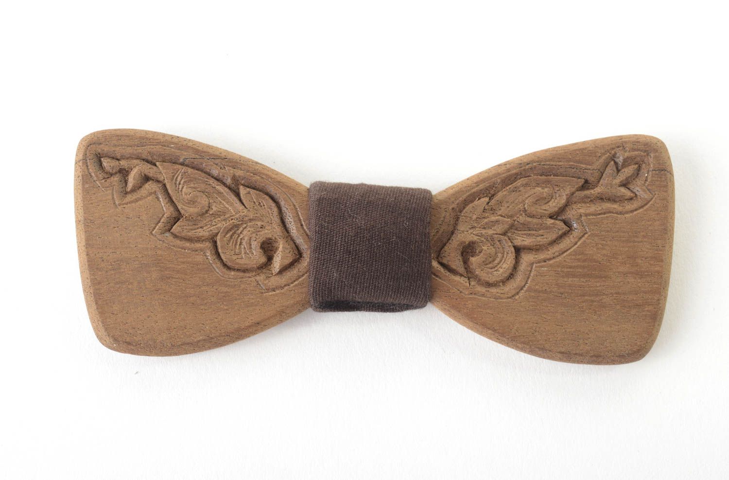 Handmade bow tie wooden bow tie designer accessories for men gifts for boys photo 4