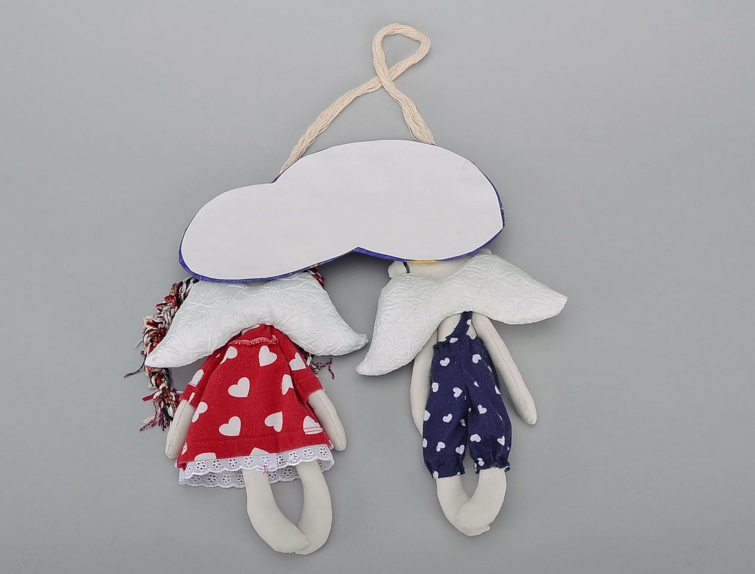 Pair of fabric toys Sweet couple photo 2