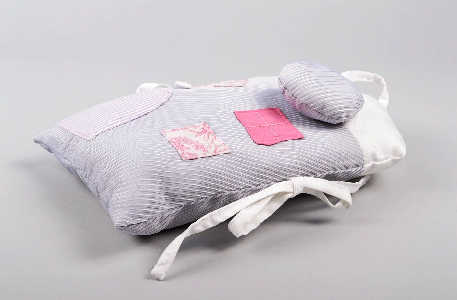 Handmade Bett Kopfschutz Baby Nestchen für Babybett exklusiv Nestchen Haus   foto 4