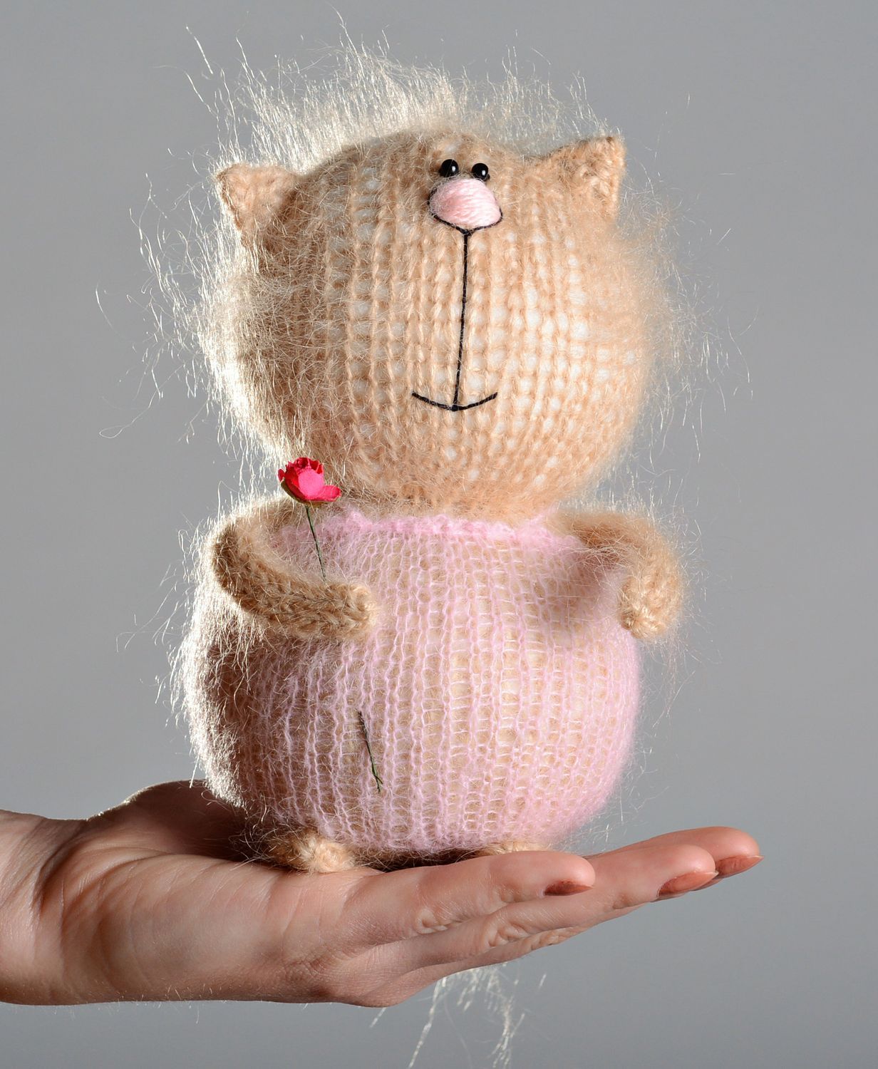 Hand knitted toy photo 2