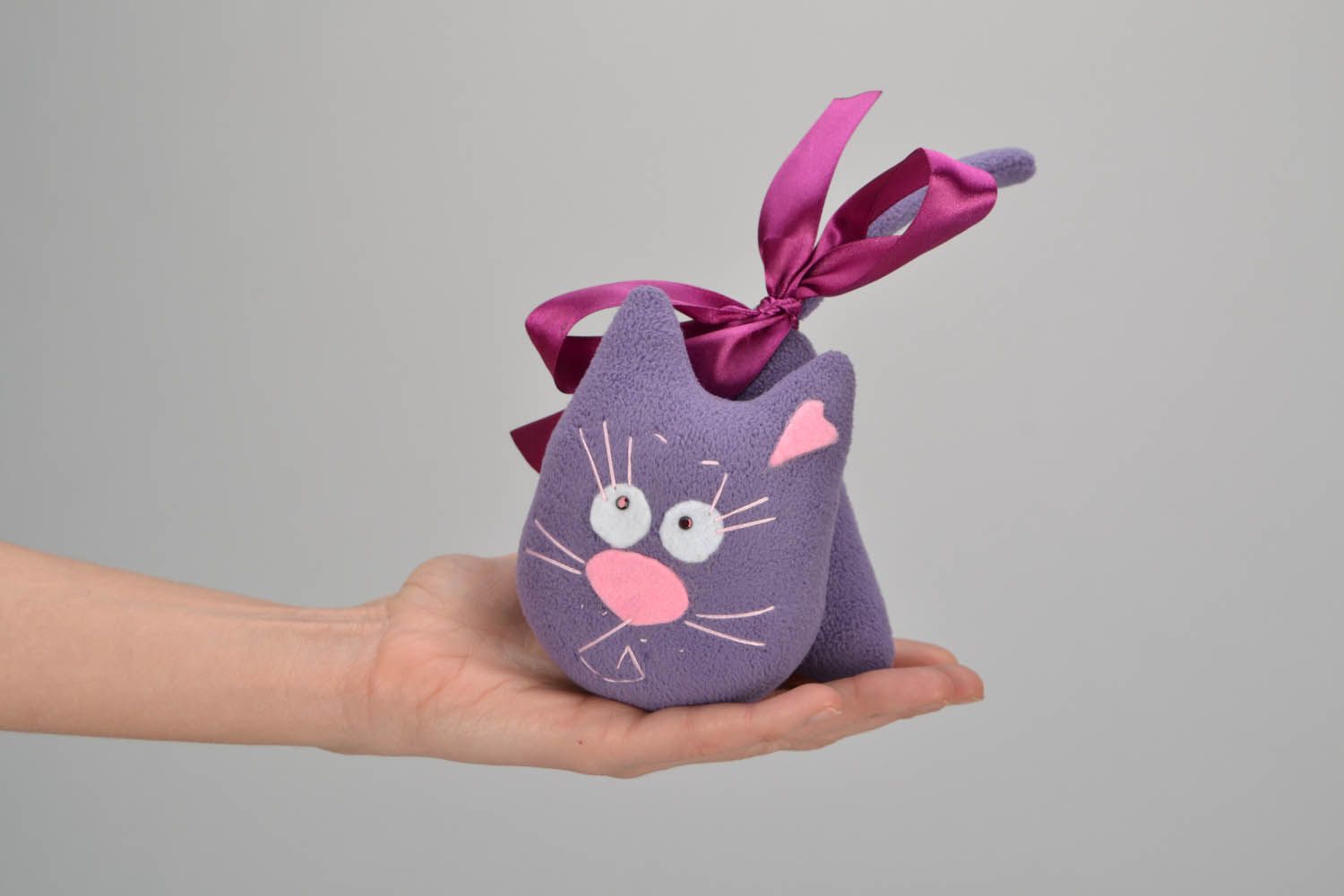 Soft toy Lilac Cat photo 2