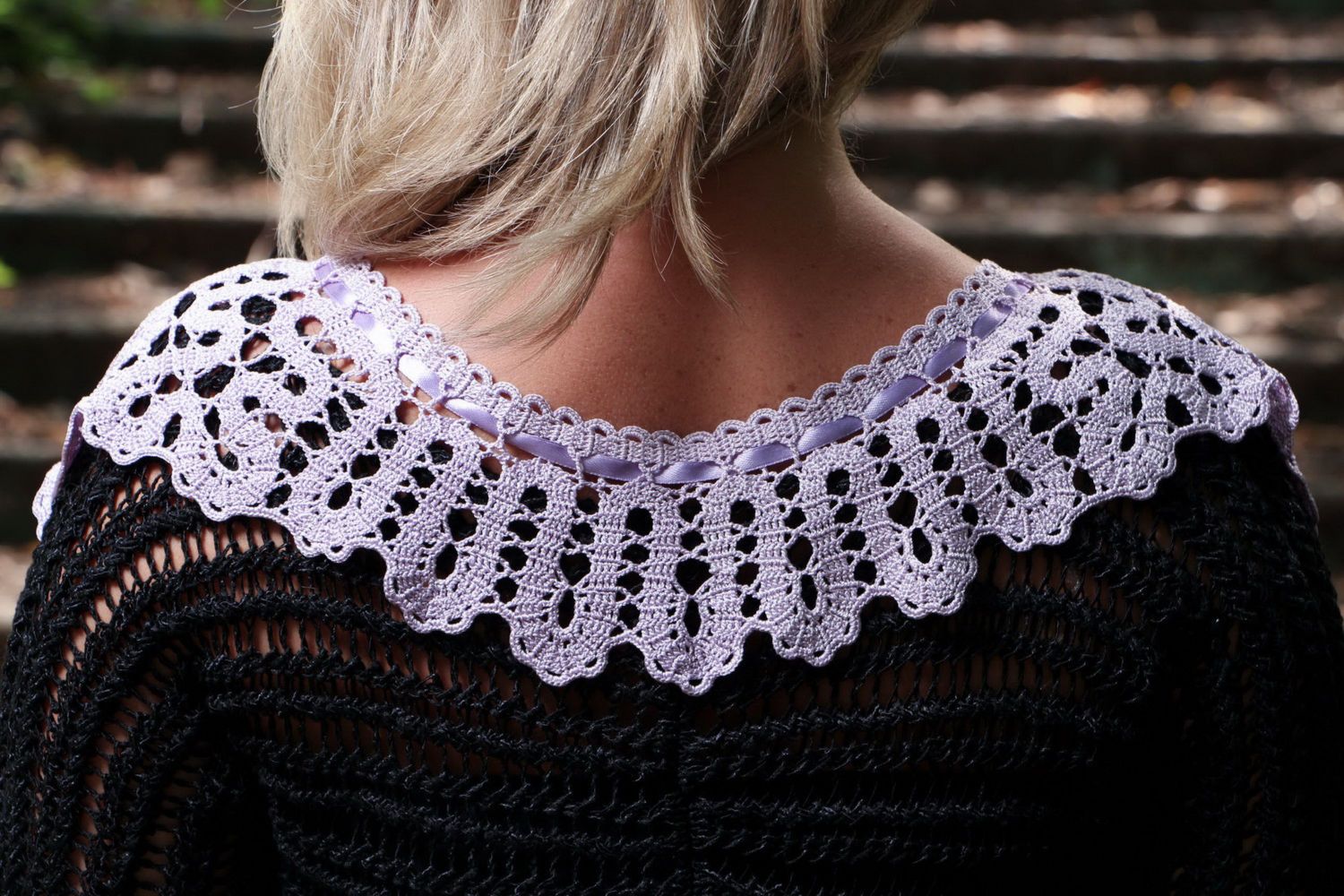 Knitted collar photo 3