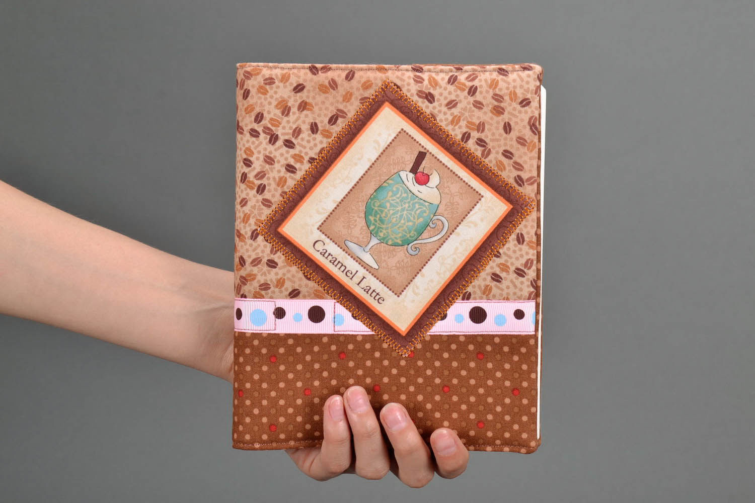 Soft cover notebook with metal spring photo 5